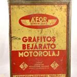 " ÁFOR " GRAFITOS BEJÁRATÓ MOTOROLAJ KORABELI KANNA fotó