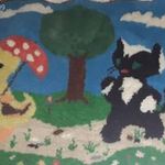 gyermekszoba dekoráció kézi suba falvédő egyedi fotó