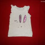 NEXT nyuszis kislány póló 18-24 hó ( 4811 ) SOK MINDEN 200-300-400 ft-tól fotó