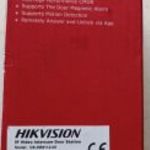 Hikvision kaputelefon fotó