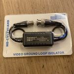 Földhurok leválasztó balun CCTV kamerához BNC csatlakozóval nem használt 1Ft-ról fotó