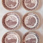 DECOBEX TÁNYÉRSOROZAT HAJDÚBÖSZÖRMÉNY NEVEZETES ÉPÜLETEI (6 DB) 2003. fotó