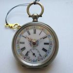 Gyönyörű elegáns ritka kulcsos zsebóra az 1800-as évek végéről! fotó