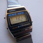 Szép elegáns ritka LCD ROAMER alarm chrongraph Quartz a 90-es évekből! fotó