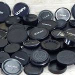 67 darab védősapka - első-hátsó objektívsapka és vázsapka vegyesen fotó