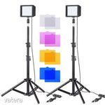 2db Andoer dimelhető állandó fényű lámpa álvánnyal fotó