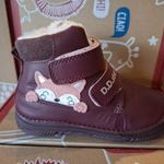 D.D. Step lány bélelt bőrcipő 28-31 - Raspberry fotó