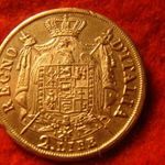 Olaszország Napoleon Királysága ezüst 2 lira 1809 M, nagyon szép, ritka! 10 gramm 0.900 fotó