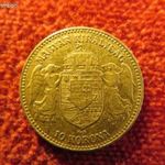 FERENC JÓZSEF 10 KORONA 1906 KB ARANY: 3, 38g /900 nsz+ fotó