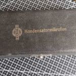 Neumann UM57 elektroncsöves analóg vintage mikrofon tápegységgel fotó