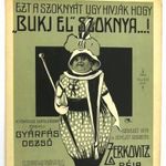 KOTTA Ezt a szoknyát úgy hívják, hogy "Bukj el szoknya". Fővárosi Orfeumban énekli Gyárfás Dezső. fotó