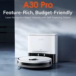 ILIFE A30 Pro önürítős robotporszívó fotó