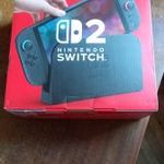 Új Nintendo Switch2 fekete játékkonzol fotó