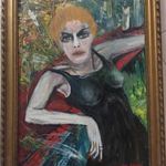 Szignózott absztrakt festmény (Kondor Béla) fotó