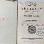 Bibliai történet iskolai könyvül 1852. fotó