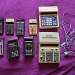 Retro számológép, zsebszámológép csomag fotó