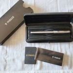 Stílus és Minőség PARKER TÖLTŐTOLL + EREDETI DOBOZ Króm klipsz fotó