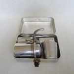 Sport presszó régi retro kemping kávéfőző szett saját dobozában fotó