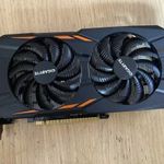 Gigabyte GV-N105TWF2OC-4GD GTX 1050 OC 4GB GDDR5 használt 1Ft-ról fotó