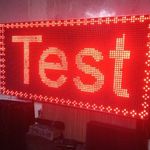 Fényújság tábla WIFI vezérléssel. 965 x 485 mm fotó