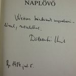 Naplövő. Döbrentei Kornél versei [1984] WEÖRES SÁNDOR RÉSZÉRE DEDIKÁLT fotó