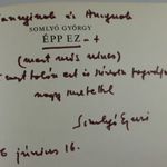 Somlyó György: Épp ez [1976] WEÖRES SÁNDOR ÉS KÁROLYI AMY RÉSZÉRE DEDIKÁLT fotó