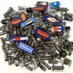 160db Tungsram régi elektroncsövek különböző méretű rádiócsövek ömlesztve 1FT NMÁ fotó