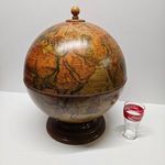 Hatalmas régi földgömb minibár – gyűjtőknek, lakásdísznek, ajándéknak fotó