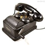 TELEFONGYÁR - MAGYAR POSTA TULAJDONA ... RÉGI KURBLIS TELEFON (DRTT) fotó