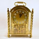 ASZTALI FORGÓINGÁS RÉZ HÁZAS ÓRA X fotó