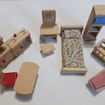 Babaház fa berendezések (több darabos) fotó