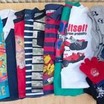 Gyerek fiú őszi téli 36 db-os ruhacsomag pulóver 92 98 fotó
