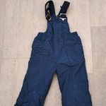 Közepesen bélelt kantáros nadrág, régebbi, sötétkék, kb 86-os, használt fotó