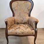 Olasz gyártmányú, "Lajos Fülöp" stílusú, alig használt, luxus karosszék (nem régiség) fotó