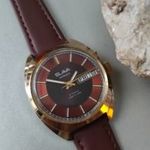 Szovjet szép Slava Automata karóra fotó