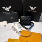 Férfi bőr pénztárca Armani fotó