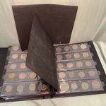 TÖBB MINT 400 DB NUMIZMATIKA, 2 db ALBUM, VILÁG MAJDNEM MINDEN ORSZÁGBÓL fotó