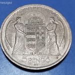 Magyarország 5 Pengő 1939 Unc fotó