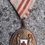 Vöröskereszt bronz díszérme (Osztrák-Magyar Monarchia) TOP állapot fotó