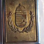 Horthy-kori címeres katonai tiszti cigaretta tárca fotó