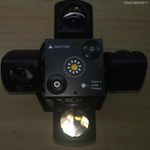 Mozgófejes diszkófény / robotlámpa – 4 LED fej, lézer, stroboszkóp fotó