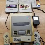 Super Nintendo SNES csomag +5 Játék. fotó