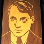 Ady fa intarzia kép fotó