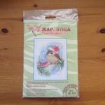 Karácsonyi madár c. keresztszemes készlet fotó