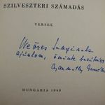 Gyarmathy Erzsébet: Szilveszteri számadás. Versek [1949] WEÖRES SÁNDOR RÉSZÉRE DEDIKÁLT fotó