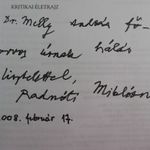 Ferencz Győző: Radnóti Miklós élete és költészete [2005] GYARMATI FANNI ÁLTAL DEDIKÁLT fotó
