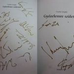 Csurka Gergely: Győzelemre születtek 2000 SYDNEY OLIMPIA VÍZILABDA VÁLOGATOTT ÁLTAL ALÁÍRT példány fotó