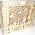 FÁBÓL KÉSZÜLT ADVENTI NAPTÁR fotó