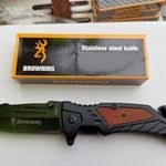 Browning bicska fa betéttel, kés, zsebkés fotó