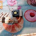 HP 625 LAPTOP KOPLETT CPU HÜTŐ fotó